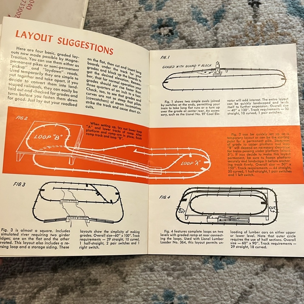 Vintage Train Instruction Books Collection 1950s Lionel & Gilbert American Flyer - Picture 15 of 16